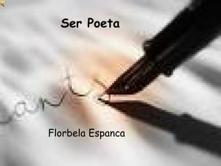 Ser Poeta Florbela Espanca 