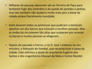 O Terramoto de 1755 em Lisboa
