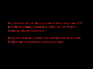 Terramoto de 1755 em Lisboa