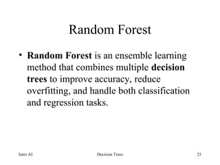 decision tree and random forest slides . | PPT