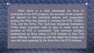 Dts Justification Examples DTS | PPTX
