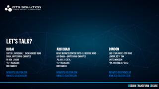 DTS Solution - Cyber Security Services Portfolio | PDF