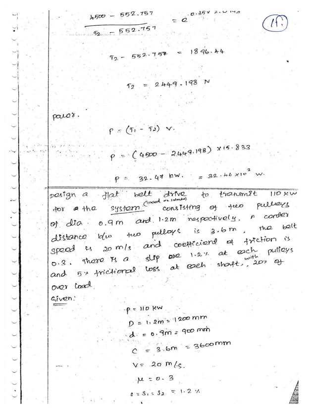 ME6601 - DESIGN OF TRANSMISSION SYSTEM NOTES AND QUESTION BANK | PDF ...