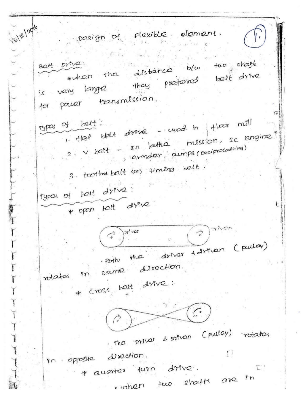 ME6601 DESIGN OF TRANSMISSION SYSTEM NOTES AND QUESTION BANK