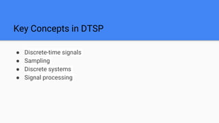 Dtsp Functionalities 1 Pptx
