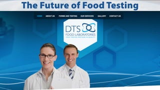The Future of Food Testing
 