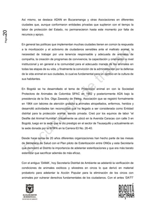 Página20 
Así mismo, se destaca ADAN en Bucaramanga y otras Asociaciones en diferentes ciudades que, aunque conformaron en...