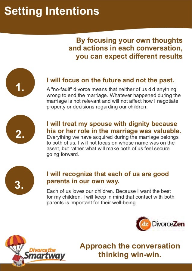 Setting ground Rules and Intentions in Divorce Mediation