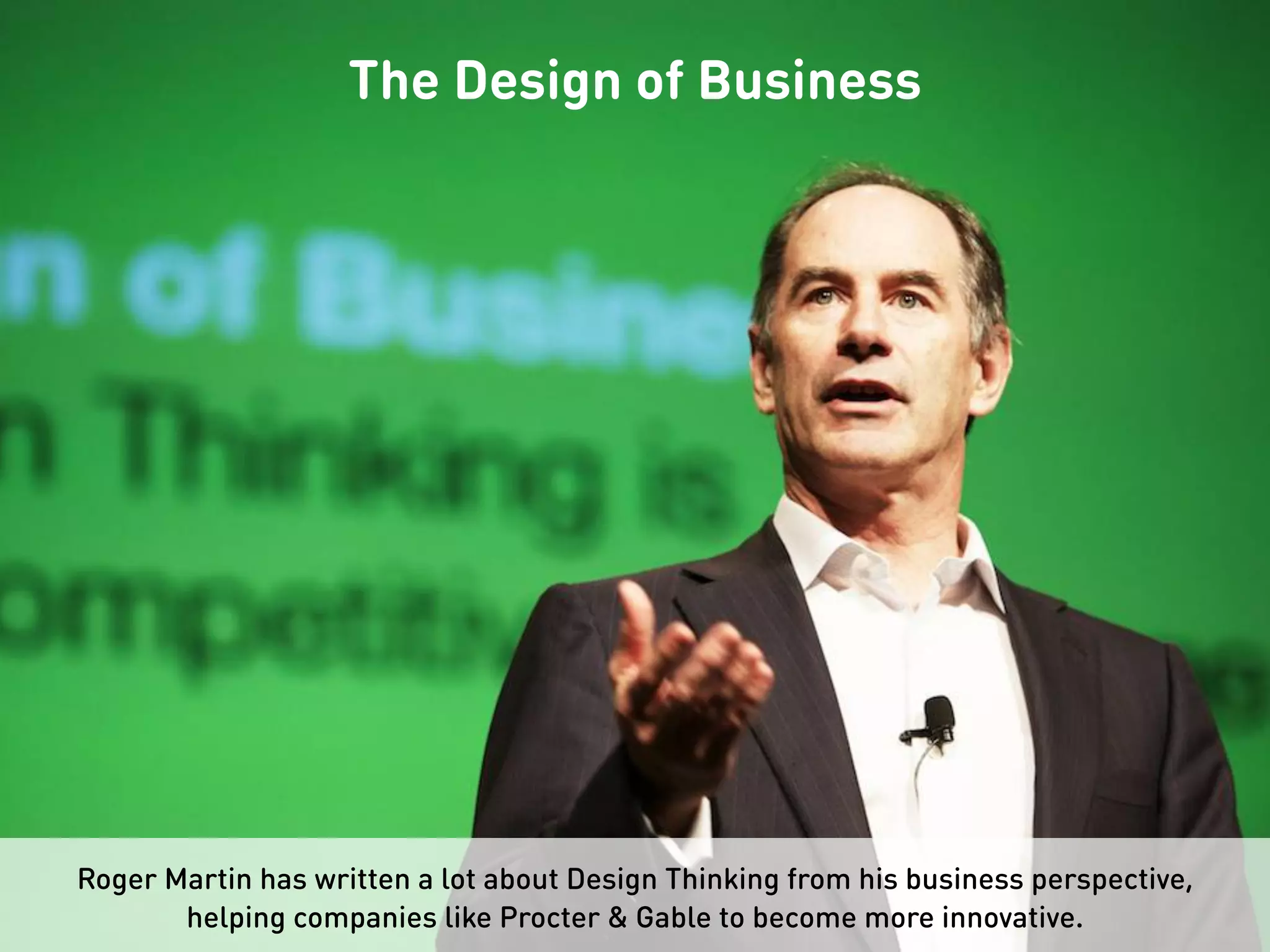 Design is not only useful for designing
products and communication, the classic
areas of use. In this time of accelerated
change and a world full of wicked
problems, design might be key to succes.
Thinking in these four orders will help
designers and their customers better
formulate their design challenge!
link to Keynote Richard Buchanan
Four Orders of design
 