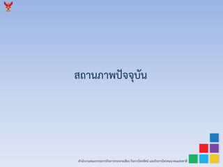 สำนักงำนคณะกรรมกำรกิจกำรกระจำยเสียง กิจกำรโทรทัศน์ และกิจกำรโทรคมนำคมแห่งชำติ
สถำนภำพปัจจุบัน
 