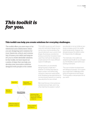 DESIGN THINKING FOR EDUCATORS | PDF