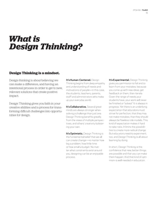 DESIGN THINKING FOR EDUCATORS | PDF
