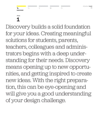 DESIGN THINKING FOR EDUCATORS | PDF