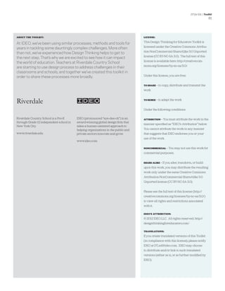 DESIGN THINKING FOR EDUCATORS | PDF