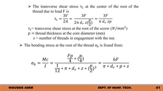 Strength calculation and Dimension of Joints.pptx