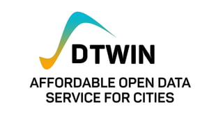 AFFORDABLE OPEN DATA
SERVICE FOR CITIES
 