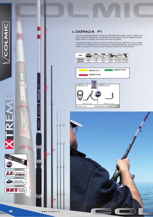 Leo pesca Catalogo Colmic Canne