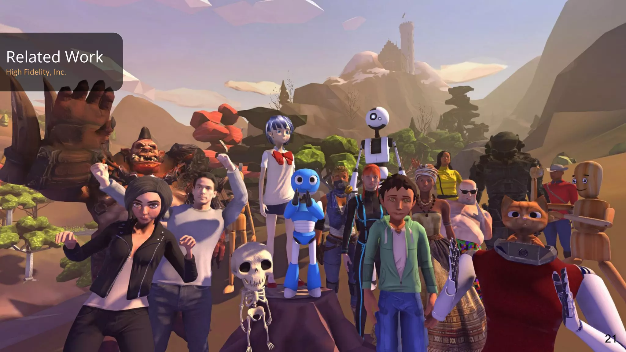 Related Work
High Fidelity, Inc.
21
 