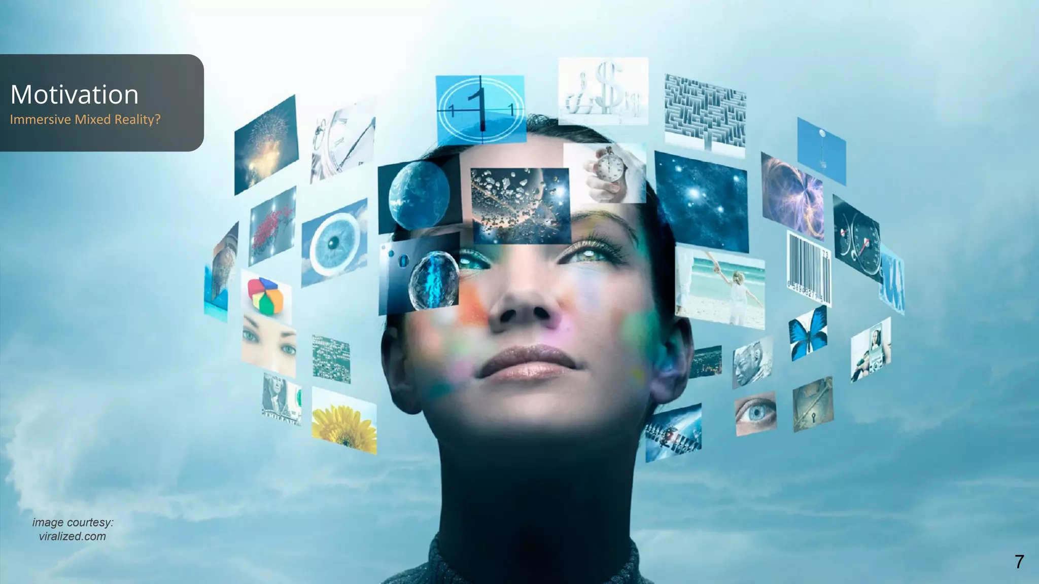 Motivation
Immersive Mixed Reality?
image courtesy:
viralized.com
7
 