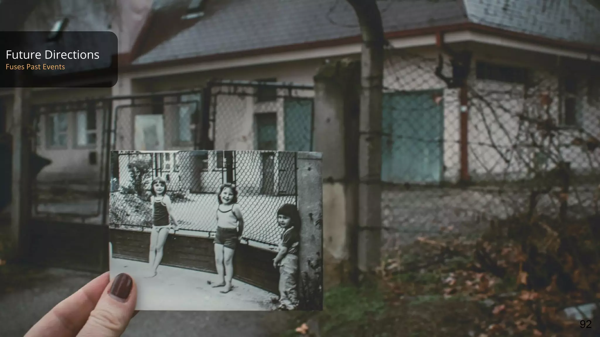 Future Directions
Fuses Past Events
92
 