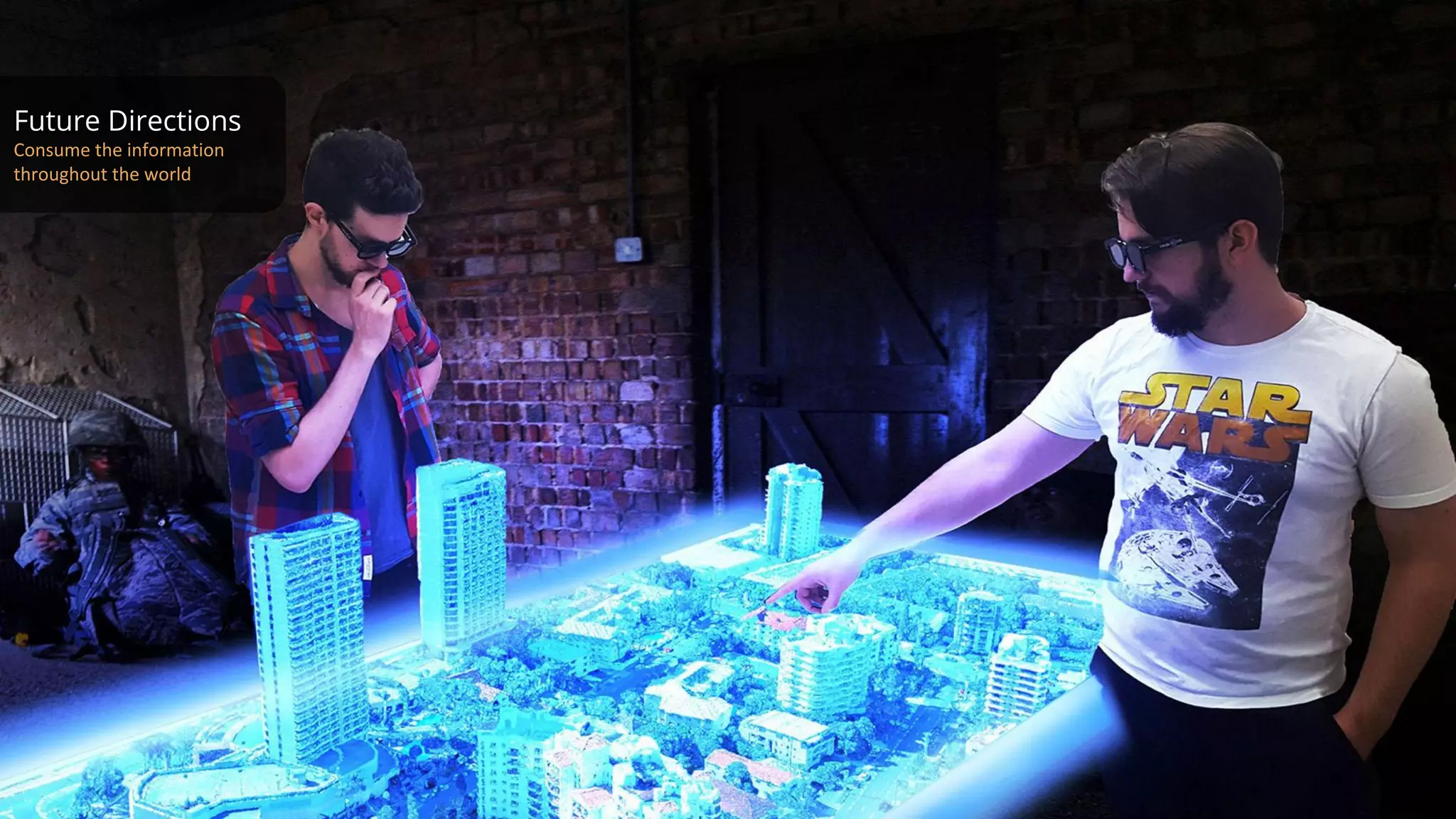 Future Directions
Consume the information
throughout the world
96
 