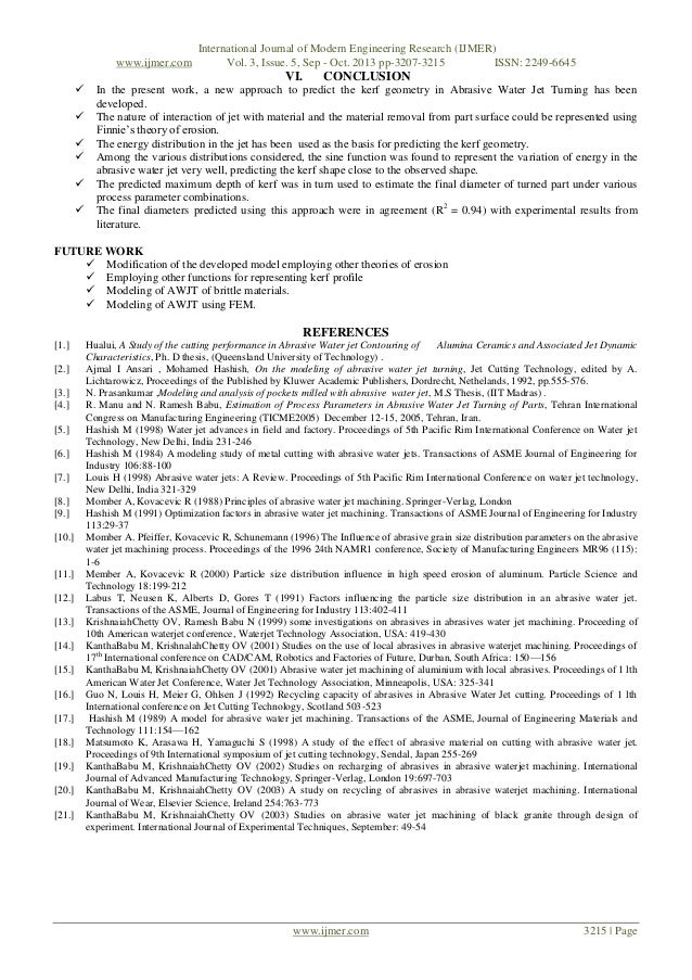 theoretical and graphical analysis of abrasivewater jetturning jet letter of recommendation