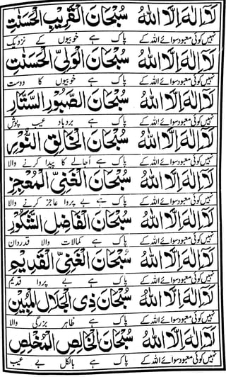 Dua Ganjul Arsh with URDU translation