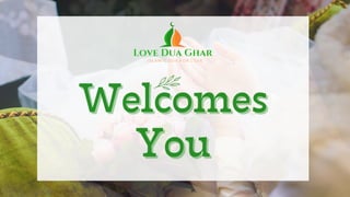 Welcomes
Welcomes
You
You
 