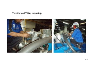 Pg. 24
Throttle and Y flap mounting
 