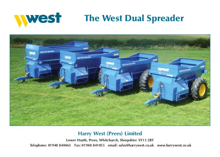 Dual Spreaders by Harry West