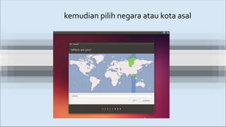 kemudian pilih negara atau kota asal
 