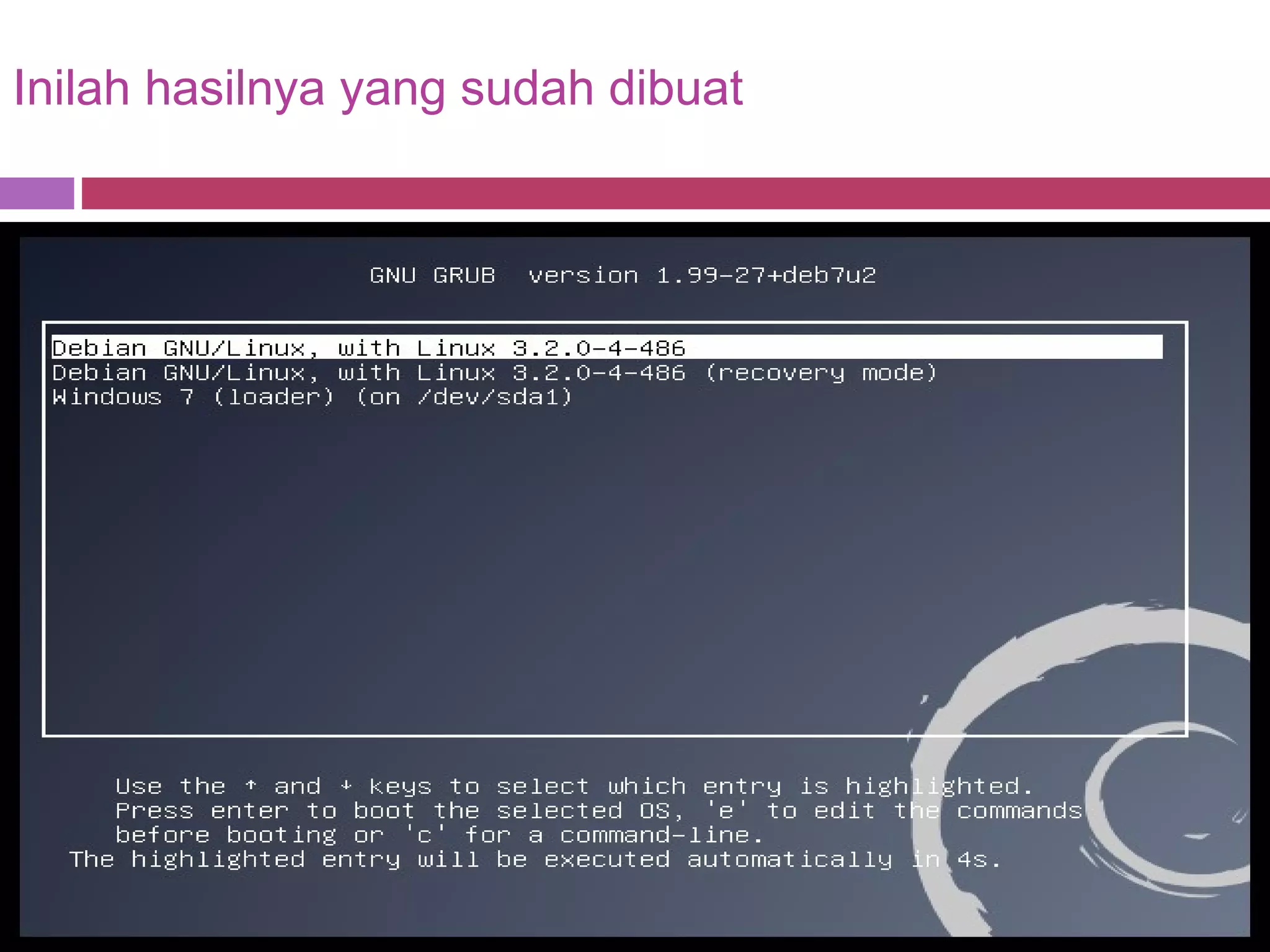 Inilah hasilnya yang sudah dibuat
 