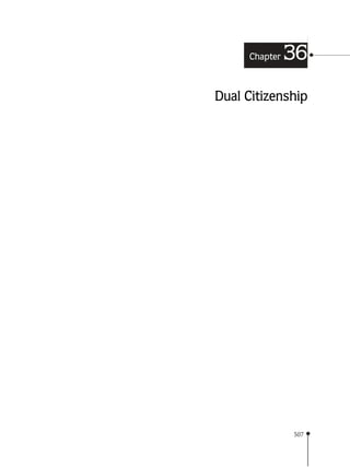 507
Chapter 36
Dual Citizenship
 