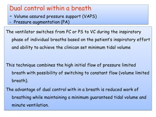 Dual controlled modes of mechanical ventilation [onarlm] | PDF