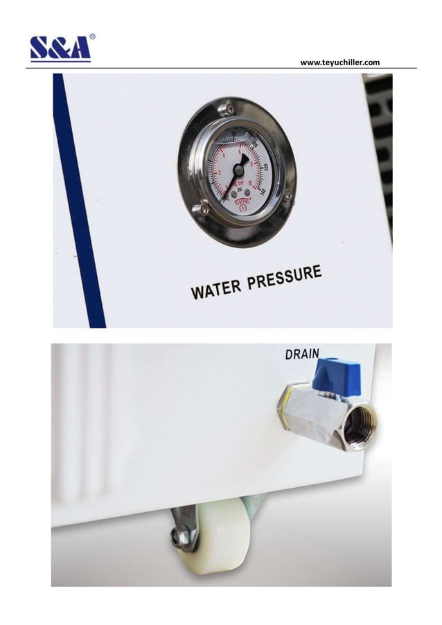 Dual cooling circuit water chillers cwfl 800 with ce approval for