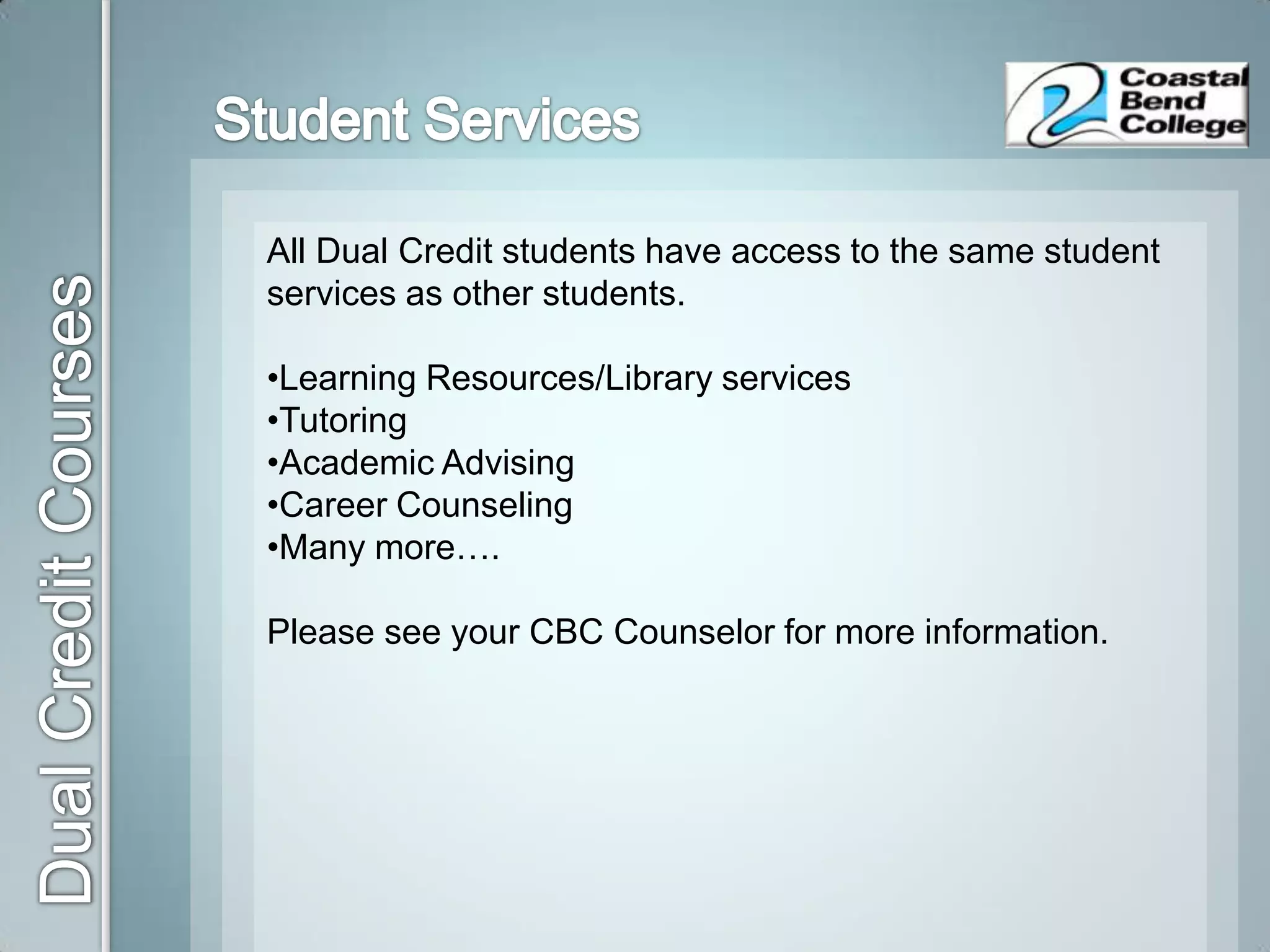 Expands academic options for college-bound high school students.