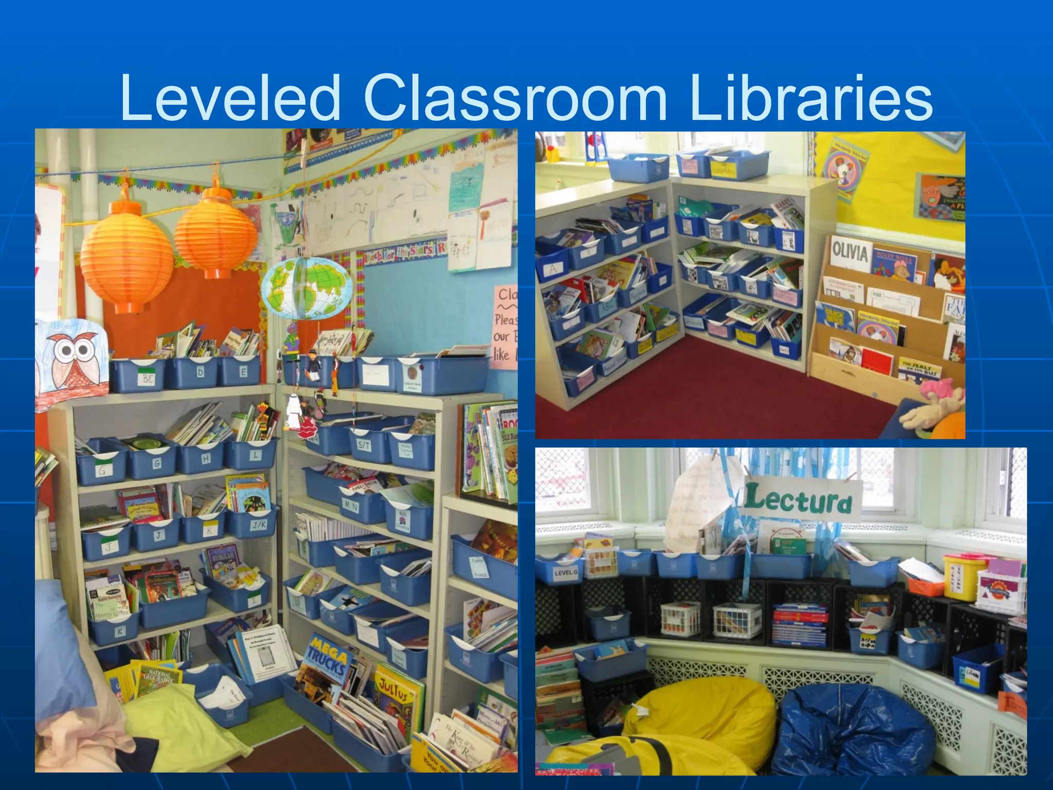 Leveled Classroom Libraries 