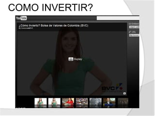 COMO INVERTIR?