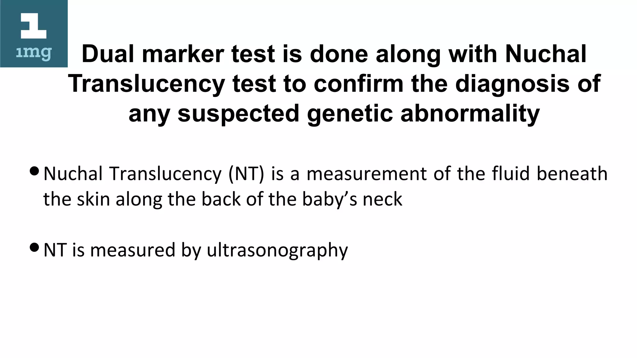 Dual marker test PPT