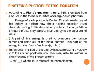 Dual nature of radiation and matter class 12 | PPTX