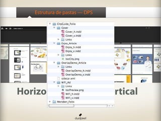 Estrutura de pastas ­— DPS
Horizontal Vertical
 