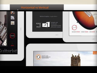 Horizontal vs Vertical
 