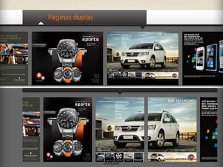 Páginas duplas
 