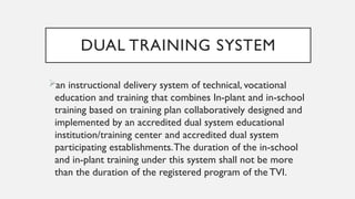 Programme Dual Dual training system.pptxddddddddddddddddb | PPTX