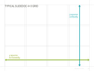 TYPICAL SLIDEDOC 4×3 GRID
3 squares
vertically

4 squares
horizontally

© Duarte, Inc. 2014

124

 