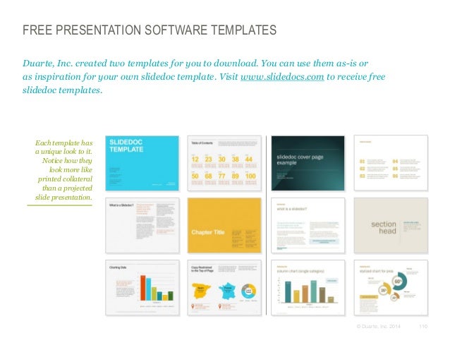 free presentation software templates