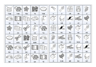 Jogo das sílabas - Ivana Kaiper