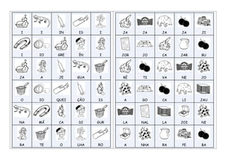 Jogo das sílabas - Ivana Kaiper