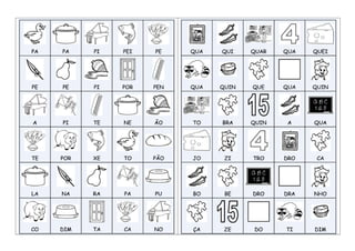 Jogo das sílabas - Ivana Kaiper