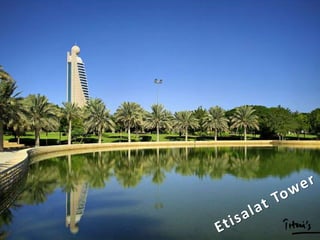 • Dubai has a well established network of print, radio,
television and electronic media which service the city.
• List of the Radio Stations of Dubai is as follow:
– Dubai Eye 103.8.
– Dubai FM (93.9)
– Dubai92 (92.0)
– Al Khaleejia (100.9)
– Hit FM (96.7)
• Etisalat, the government owned telecommunications
provider and there is also other companies such as
Emirates Integrated Telecommunications Company
(EITC—better known as Du).
 